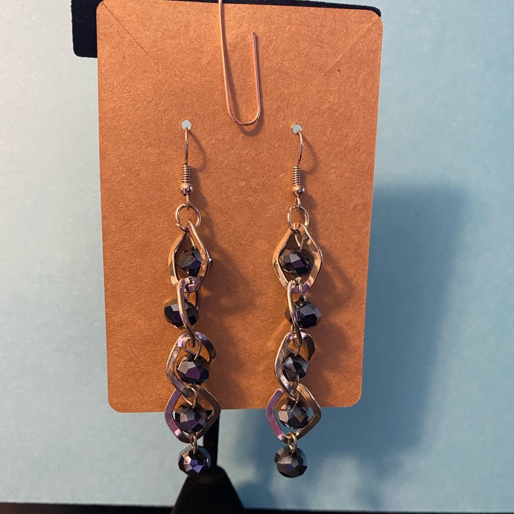 Black earrings